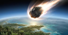 Asteroide carbonáceo de 10 a 15 km atingiu Yucatán há 66 milhões de anos a 64.000 km/h; análise isotópica aponta origem além de Júpiter e rara composição do tipo CO