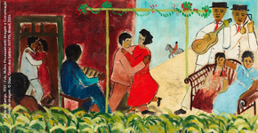 Foto: (Baile no Campo - Óleo Sobre Tela | Cícero Dias)