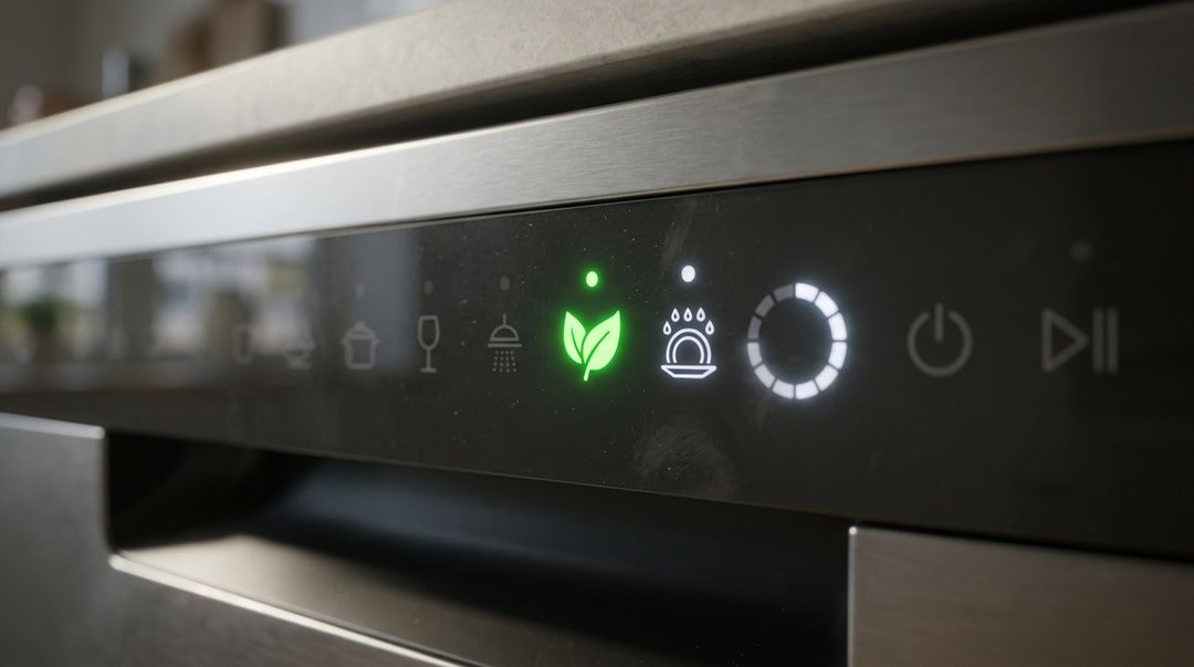 Aquecer a água representa a maior parte do gasto de energia em uma máquina de lavar louça.
