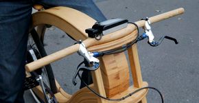 Conheça a e-Bike a bicicleta elétrica de madeira