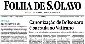 Vaticano barra projeto de canonização de Jair Bolsonaro