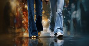 Nem skinny, nem reta: esse é o jeans mais badalado do momento