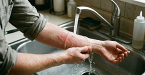 Colocar gelo diretamente sobre uma queimadura parece a maneira mais rápida de aliviar a dor, mas pode agravar a lesão: autoridades australianas recomendam água corrente fresca por pelo menos 20 minutos