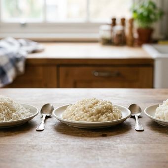 Featured mobile: Para cozinhar o arroz, quanto tempo é necessário para que fique soltinho, cremoso ou empapado?