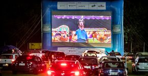 Paço de Santo André terá sessões de cinema drive-in em setembro