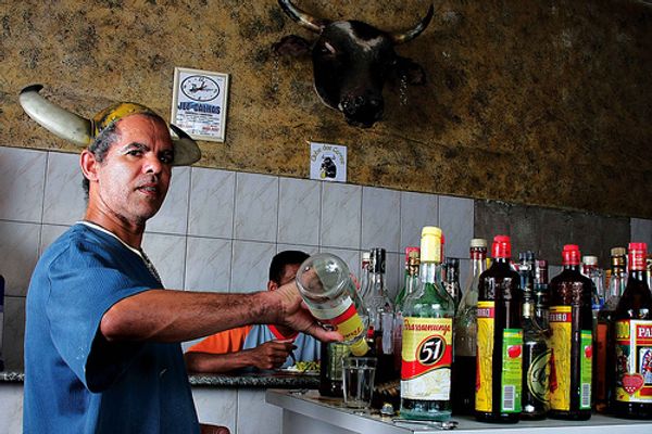 Bar dos Cornos na Vila Madalena