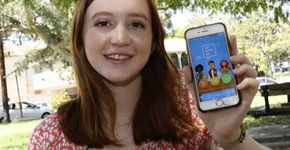 Adolescente cria app para estudantes solitários almoçarem juntos