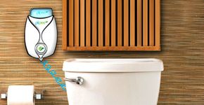 Piipee, o aparelho que economiza água e neutraliza o odor da privada