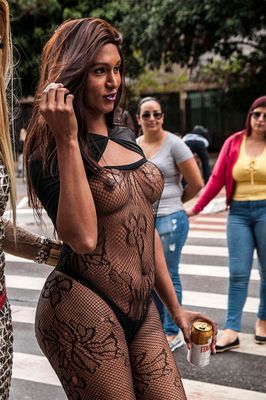 Parada LGBT na avenida Paulista 