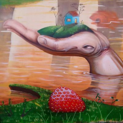 Graffiti sem local especificado, clicado por @welderpierre