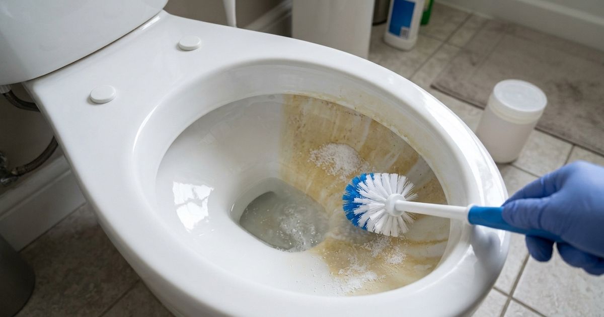 Em vez de água sanitária, jogue um punhado disso no vaso sanitário e elimine de uma vez as manchas brancas e amareladas