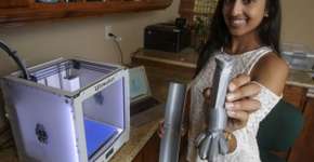 Adolescente cria próteses 3D para animais vítimas de crueldade