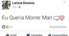 Jovem morre em acidente 2 horas após postar que ‘queria morrer’