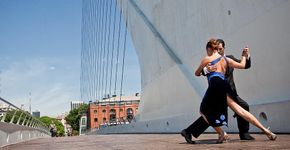 Tango ao ar livre