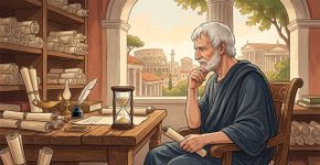 Sêneca, filósofo romano: “Aquele que reconhece a brevidade da vida e aprende a usar bem o próprio tempo manterá a superficialidade à distância.”