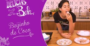 Sabor e saúde: Bela Gil ensina receita de beijinho de coco vegano