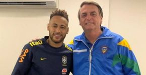 Dimenstein: o crime que Bolsonaro não se importou ao abraçar Neymar
