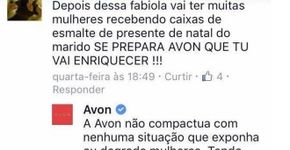 Caso Fabíola: Avon dá aula contra o machismo nas redes sociais e ganha apoio de feministas