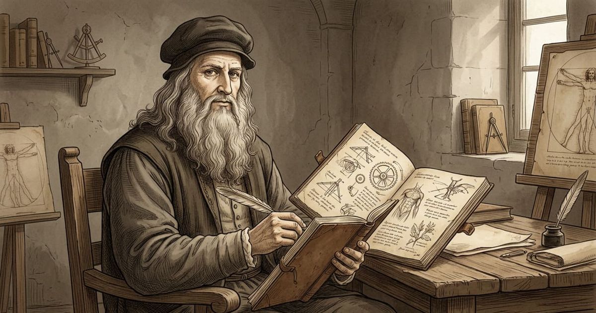 Leonardo da Vinci, o mestre da arte e da observação: "A simplicidade é ...