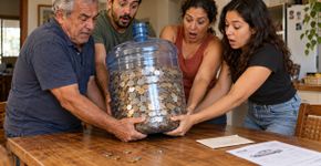 Homem guarda as moedas do troco em um galão durante quase 10 anos, decide finalmente contar tudo e descobre que o valor acumulado pagava uma despesa que ele adiava havia meses
