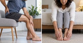 Sentir formigamento em um lado só e descendo pela perna pode indicar origem nervosa, enquanto o sintoma nos dois pés pode apontar para causas metabólicas