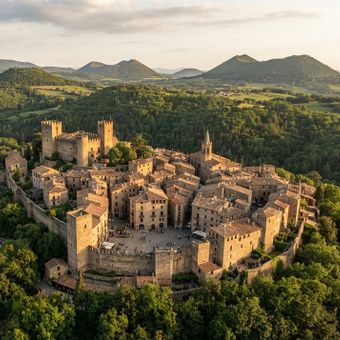 Featured mobile: A vila medieval rodeada por vulcões, ruas de pedra e cascatas: perfeita para uma escapadela de fim de semana.
