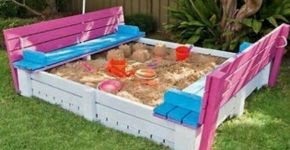 20 ideias de projetos para crianças com pallets de madeira
