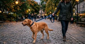 Tutor passeia com cachorro sem guia em uma praça, animal corre em direção a um ciclista e provoca uma queda; um passeio de poucos minutos pode acabar em cobrança de bicicleta, tratamento médico, lucros cessantes e dano moral