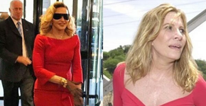 Madonna é flagrada usando mesmo look de Nazaré Tedesco e viraliza