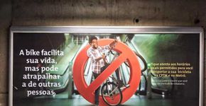 Metrô de SP ganha Troféu Close Errado em publicidade contra bikes
