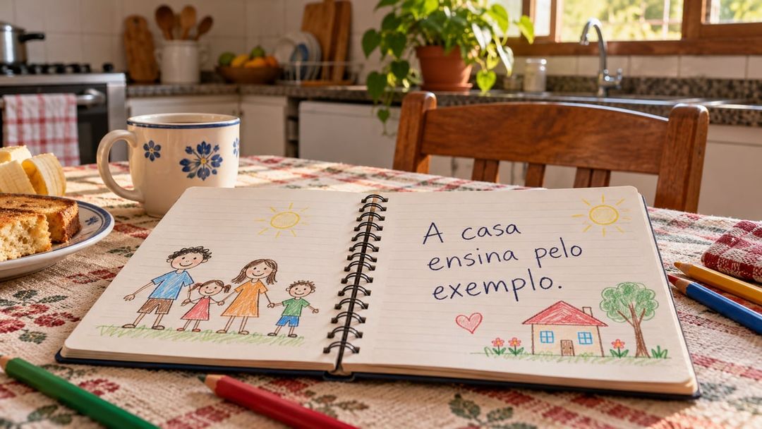Frase de Umberto Eco destaca o exemplo silencioso na educação dos filhos