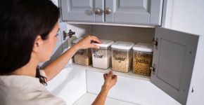 O truque da organização que faz a cozinha parecer maior