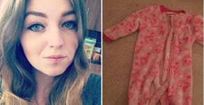 Mãe faz alerta na web sobre macacão da filha que quase a matou