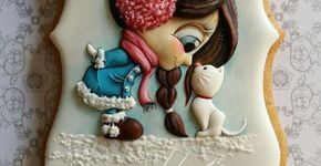 Artista cria desenhos incríveis em deliciosos Cookies