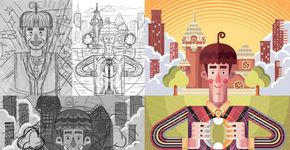 Artistas criam ilustrações em comemoração aos 20 anos do Castelo Rá-Tim-Bum