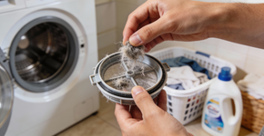 Como limpar o filtro da máquina de lavar e acabar com os fiapos nas roupas