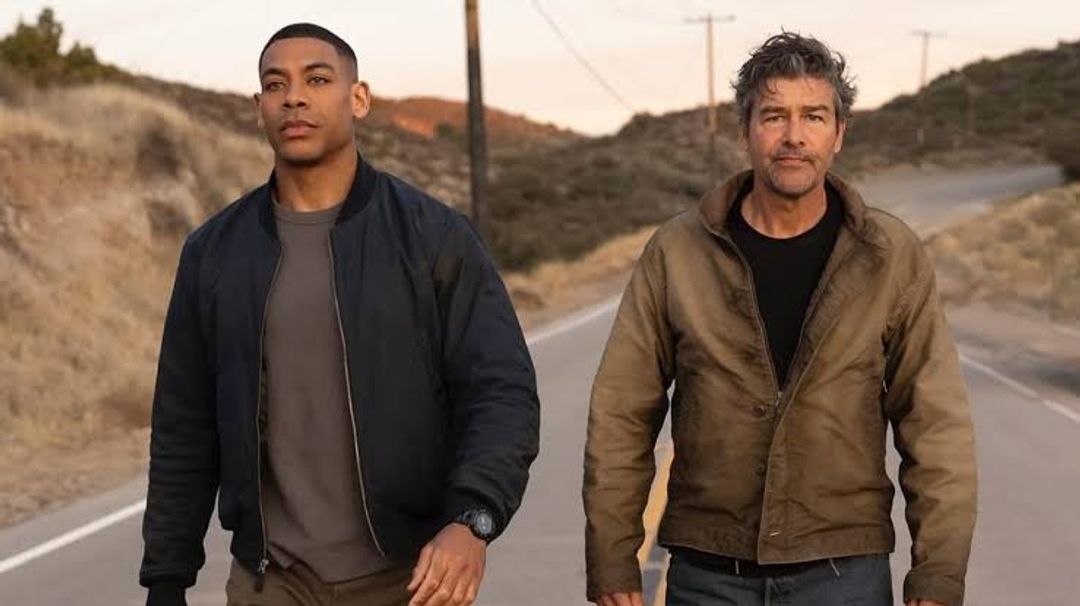 John Stewart e Hal Jordan na série Lanternas