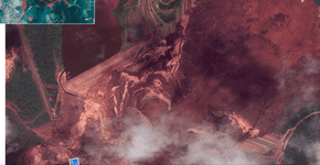 UOL usa satélite para detalhar antes e depois de Brumadinho