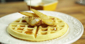 Para um café da manhã adocicado: aprenda como fazer Waffle