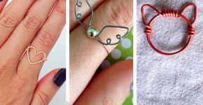 10 anéis que você consegue fazer com arame