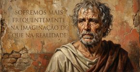 Sêneca deixou um alerta de quase 2 mil anos para quem sofre antecipadamente pelo que ainda nem aconteceu: “Sofremos mais frequentemente na imaginação do que na realidade”