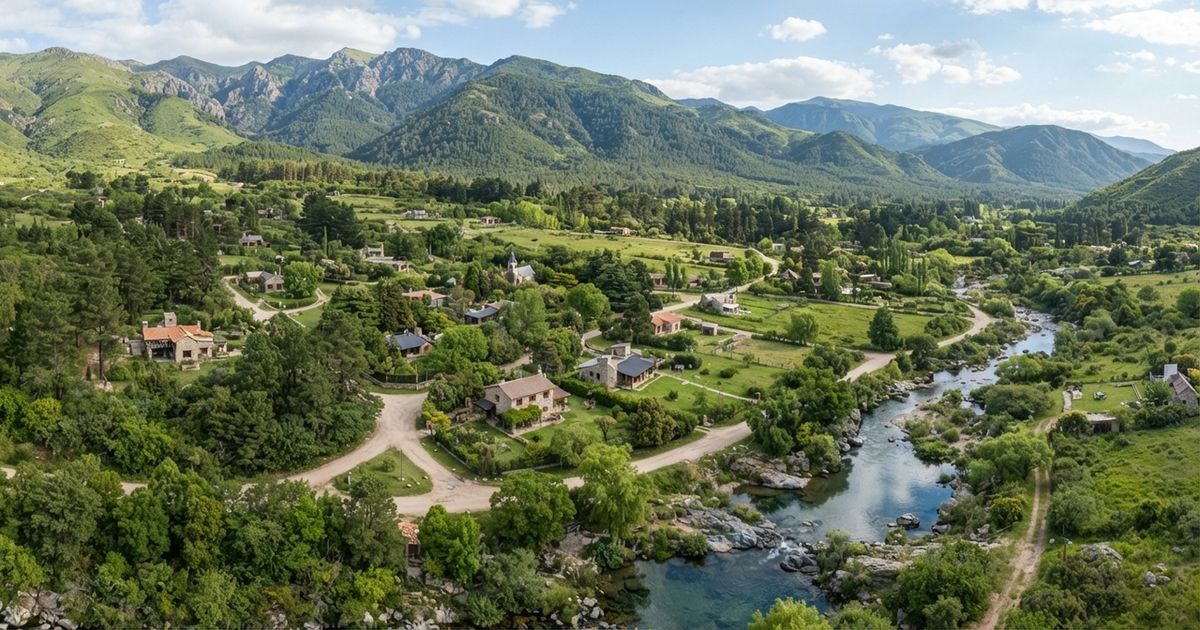 Tem 2.000 habitantes, mas recebe milhares de turistas por ano: a aldeia cercada por bosques, riachos e cachoeiras que parece saída da Suíça