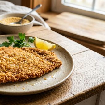 Featured mobile: Pepe Vieira, chef: A cobertura crocante da milanesa não leva farinha; apenas amido de milho, ovo e farinha de rosca
