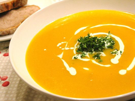 Sopa de Abóbora. Foto: Reprodução