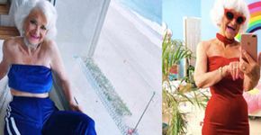 “Glam Ma”, vovó famosa do Instagram, vem realizar desejos no Rio