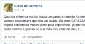 Olavo de Carvalho, guru de Bolsonaro, foi vítima de abuso sexual