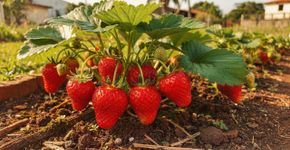 Uma colher de sopa sob cada planta e você terá uma colheita de morangos gigantes: um excelente fertilizante caseiro