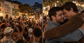 Vídeo de menos de um minuto mostra uma festa de bairro, chega a outra cidade e ajuda dois irmãos separados havia 25 anos a se reconhecerem pela mesma cicatriz