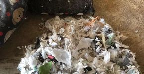 Mulher descobre que comprou colchonete feito com absorventes usados