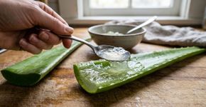 Como preparar um gel facial com aloe vera para revitalizar a pele e manter sua aparência saudável